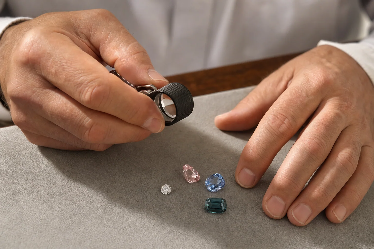 Gemstone education session
